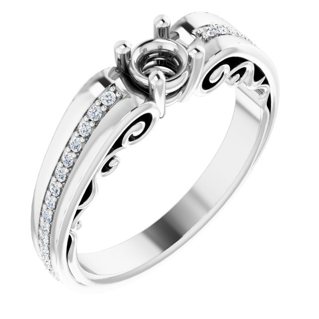 14k White Gold