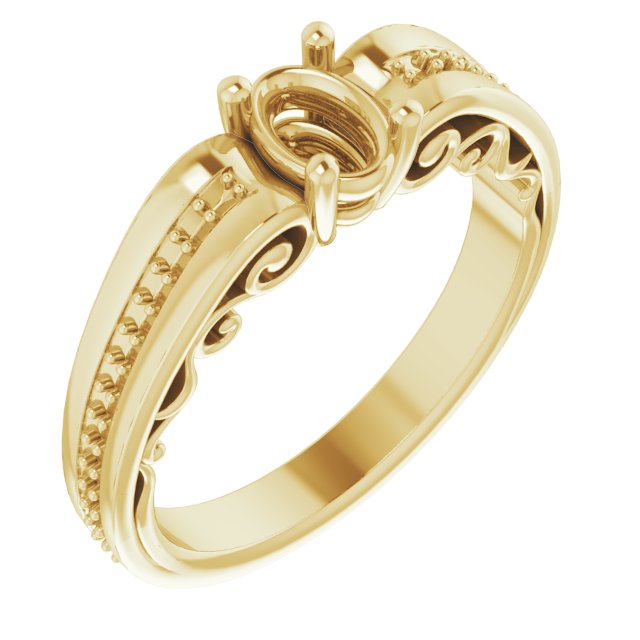 14k Yellow Gold