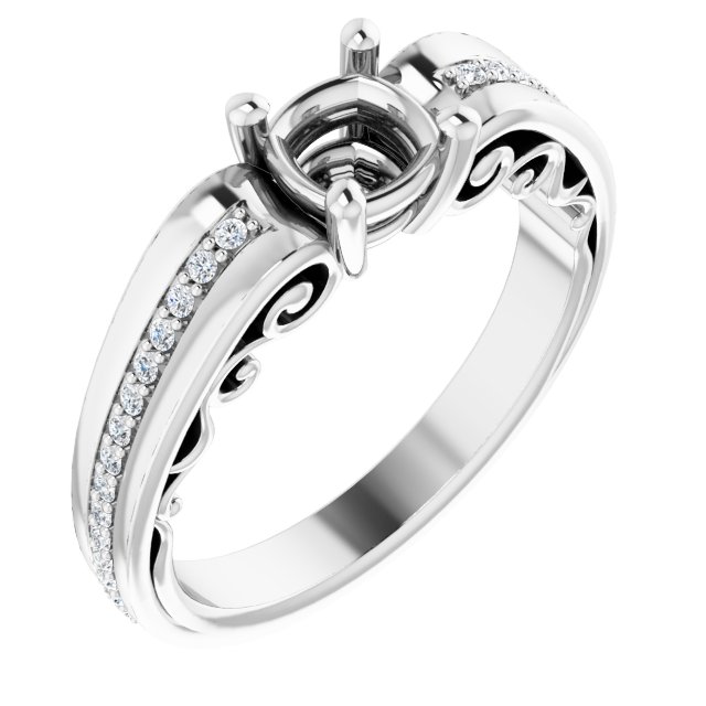 14k White Gold
