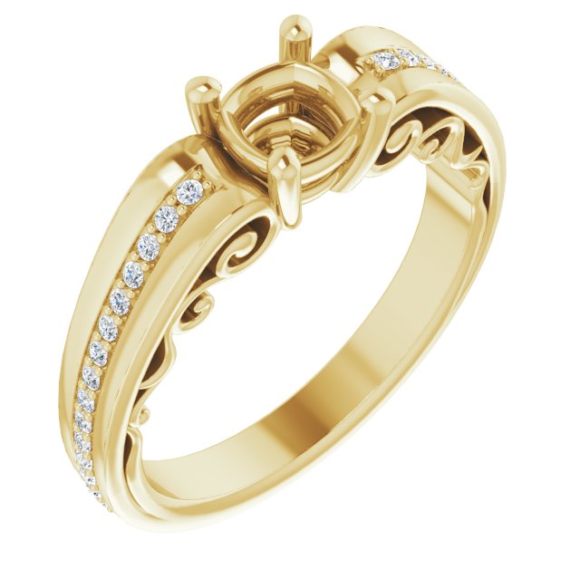 14k Yellow Gold