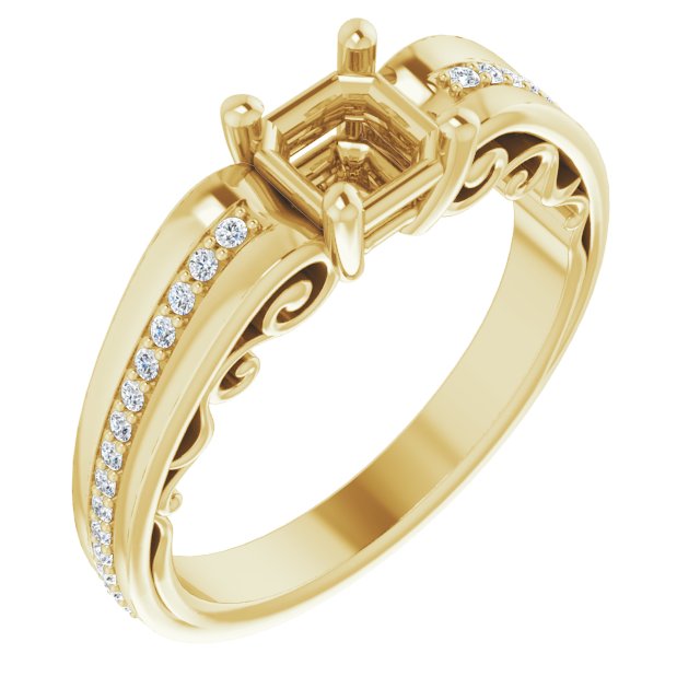 14k Yellow Gold