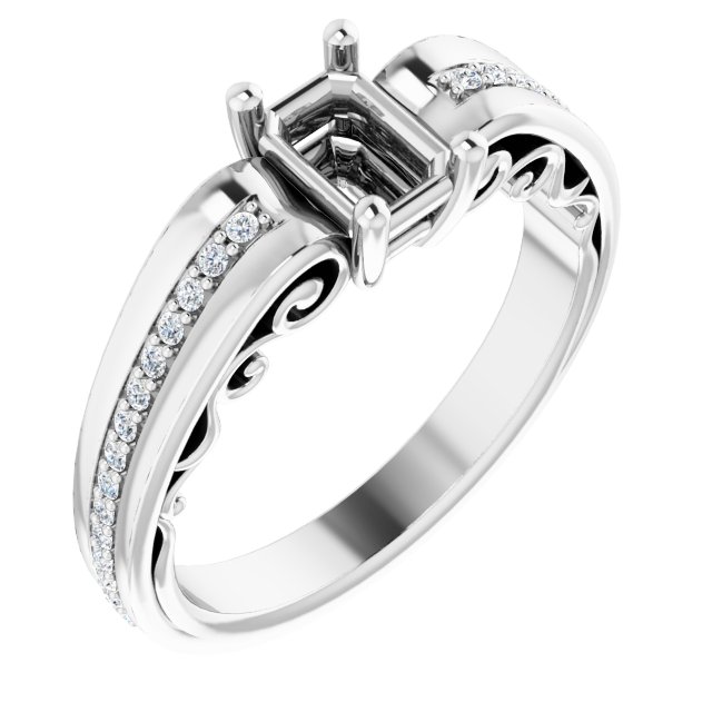 14k White Gold