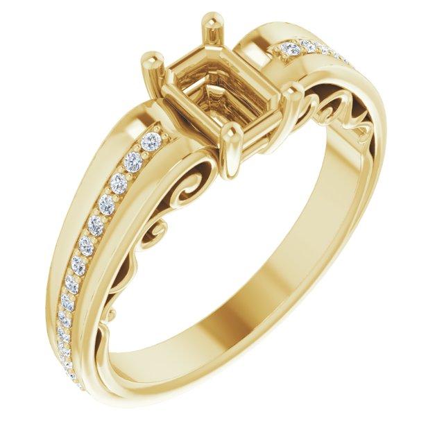 14k Yellow Gold