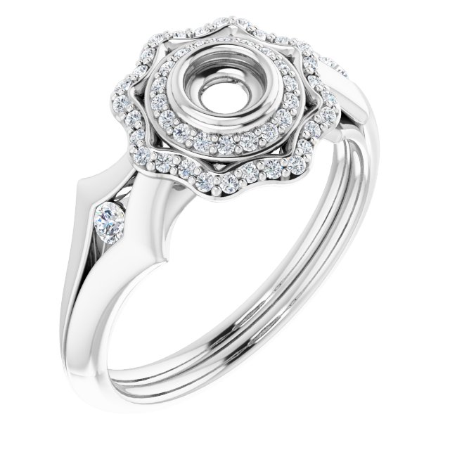 14k White Gold