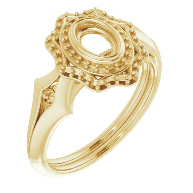 14k Yellow Gold
