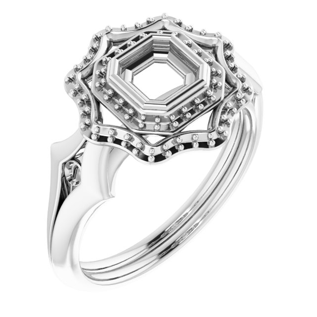 14k White Gold