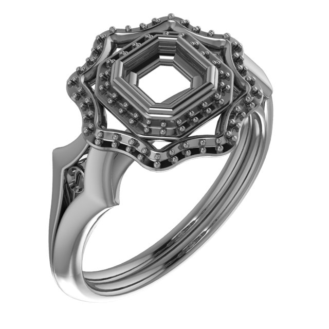 12x6 mm Marquise Engagement Ring Mounting