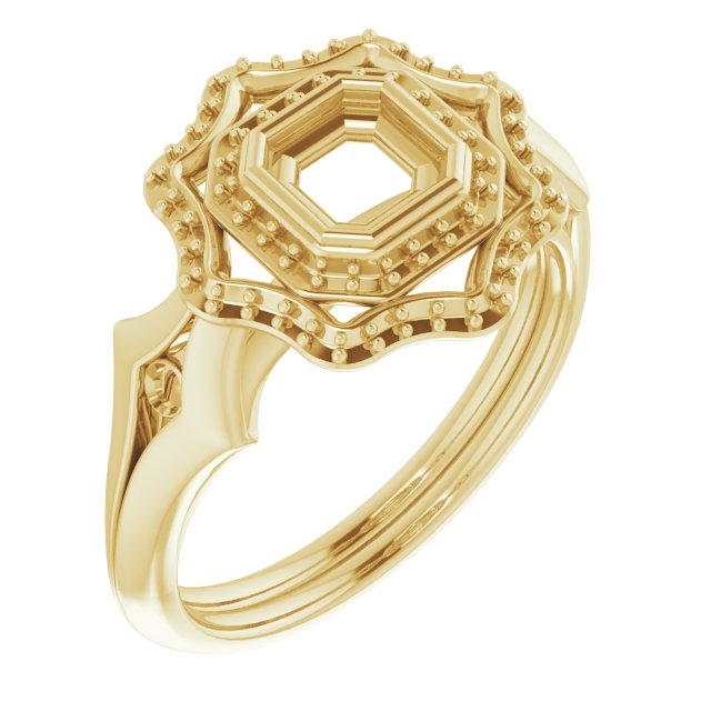 14k Yellow Gold