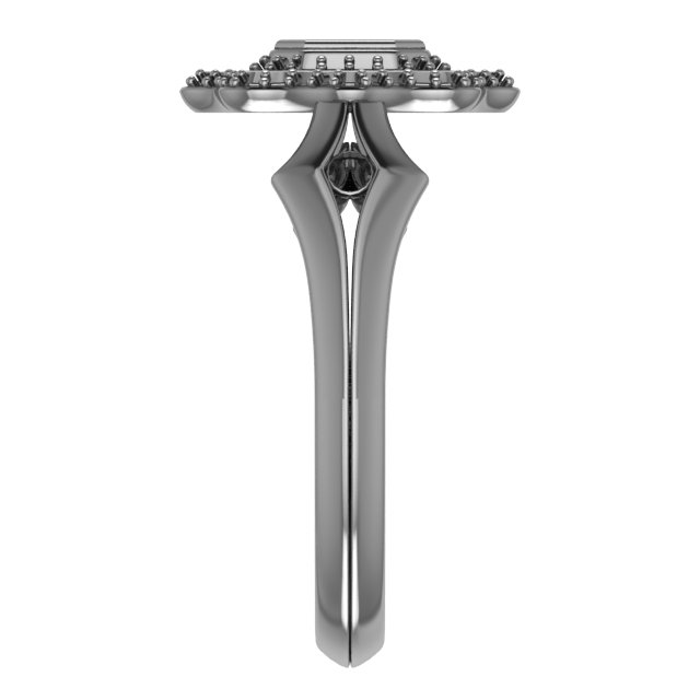 12x6 mm Marquise Engagement Ring Mounting view 4