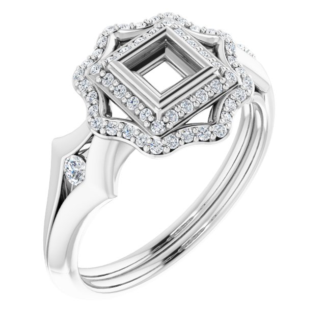 14k White Gold