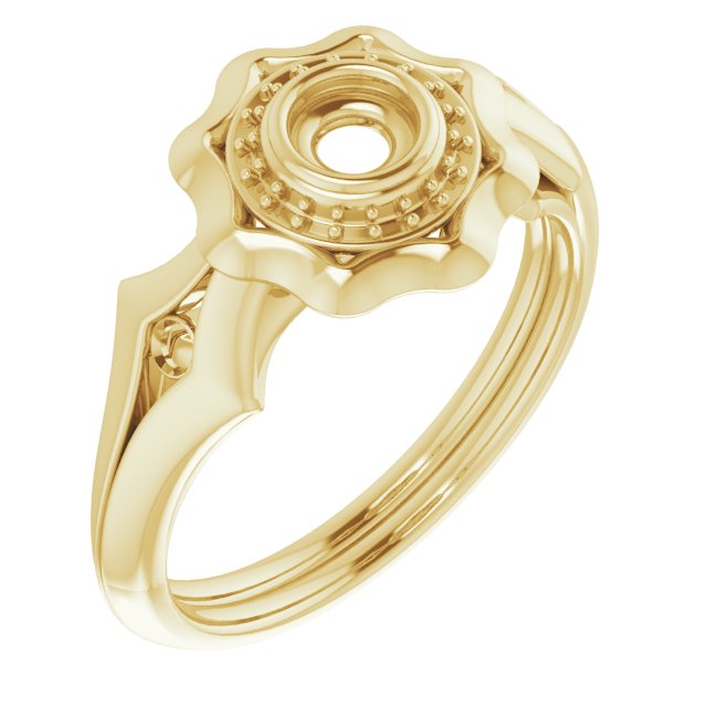 14k Yellow Gold