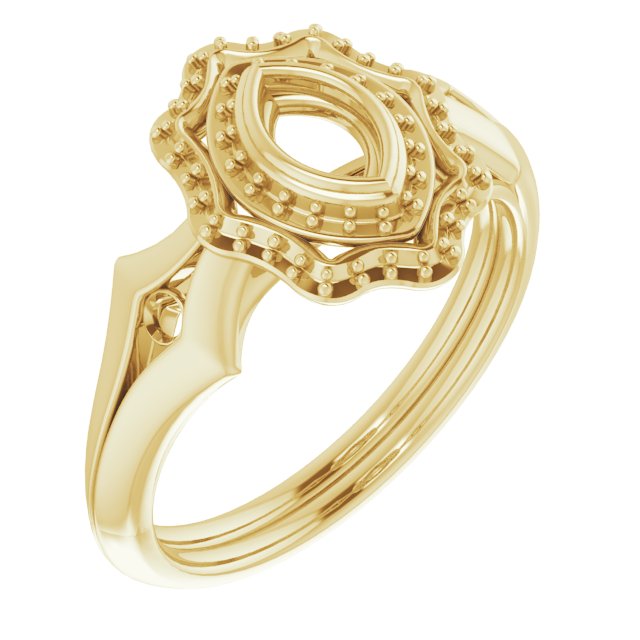 14k Yellow Gold