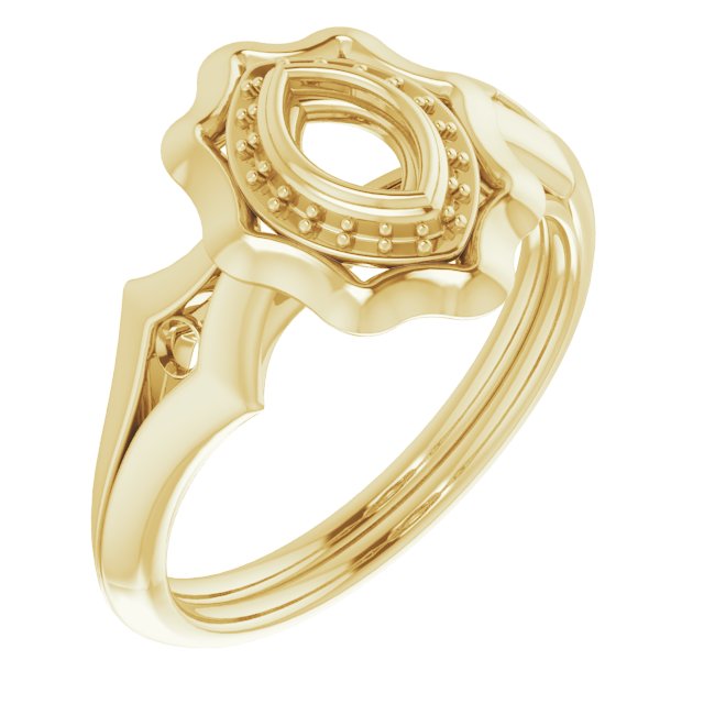 14k Yellow Gold