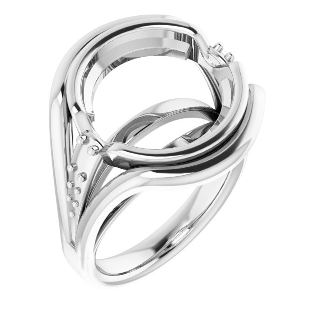 Bezel-Set Accented Ring