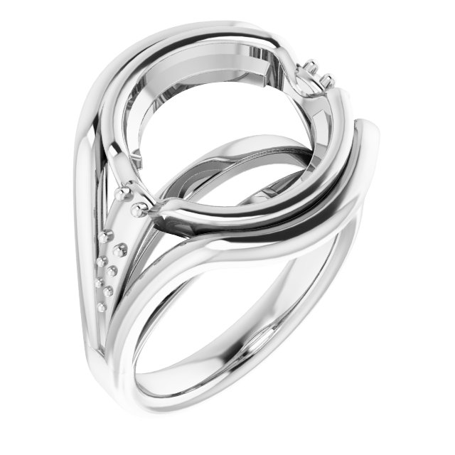 Bezel-Set Accented Ring