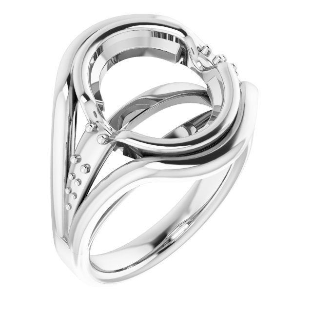 Bezel-Set Accented Ring