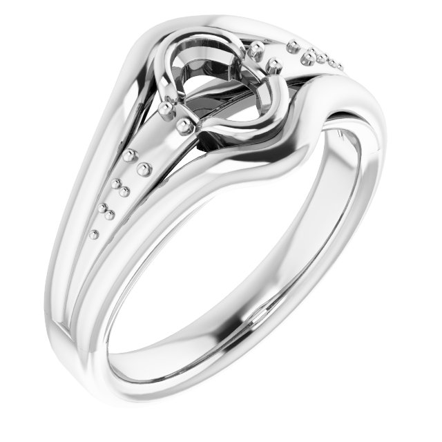 Bezel-Set Accented Ring