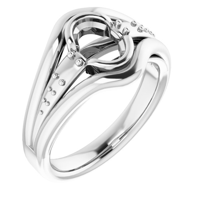 Bezel-Set Accented Ring
