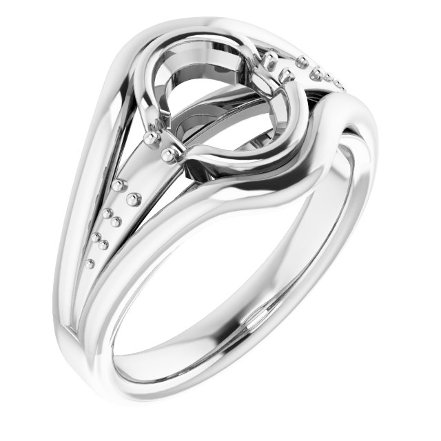 Bezel-Set Accented Ring