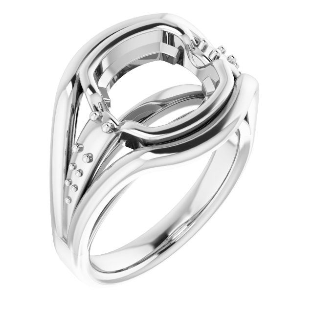 Bezel-Set Accented Ring