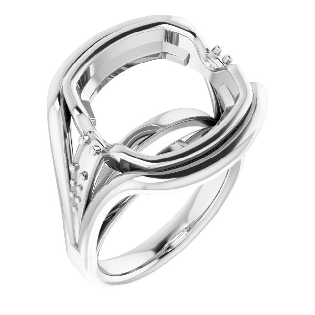 Bezel-Set Accented Ring