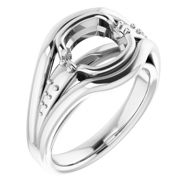 Bezel-Set Accented Ring