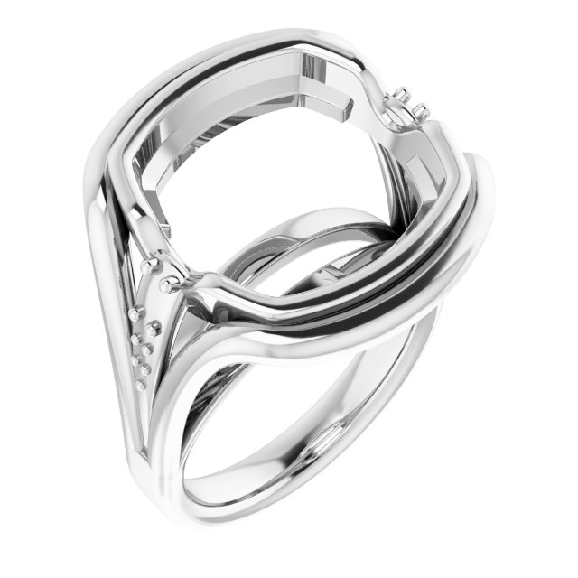 Bezel-Set Accented Ring