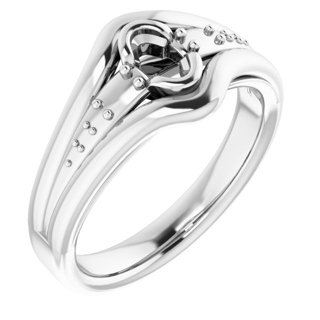 Bezel-Set Accented Ring