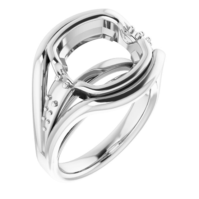 Bezel-Set Accented Ring