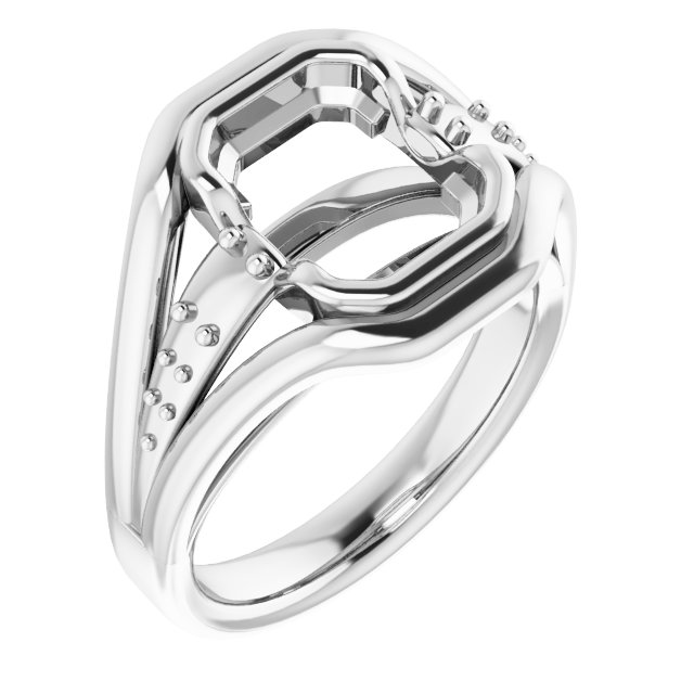 Bezel-Set Accented Ring