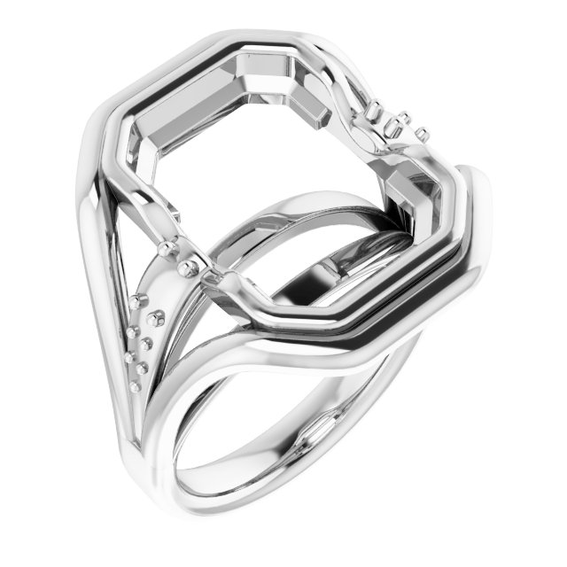 Bezel-Set Accented Ring