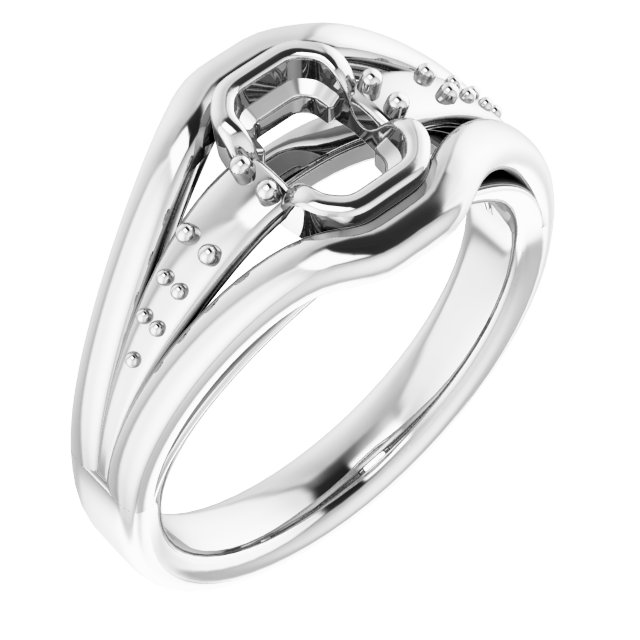 Bezel-Set Accented Ring