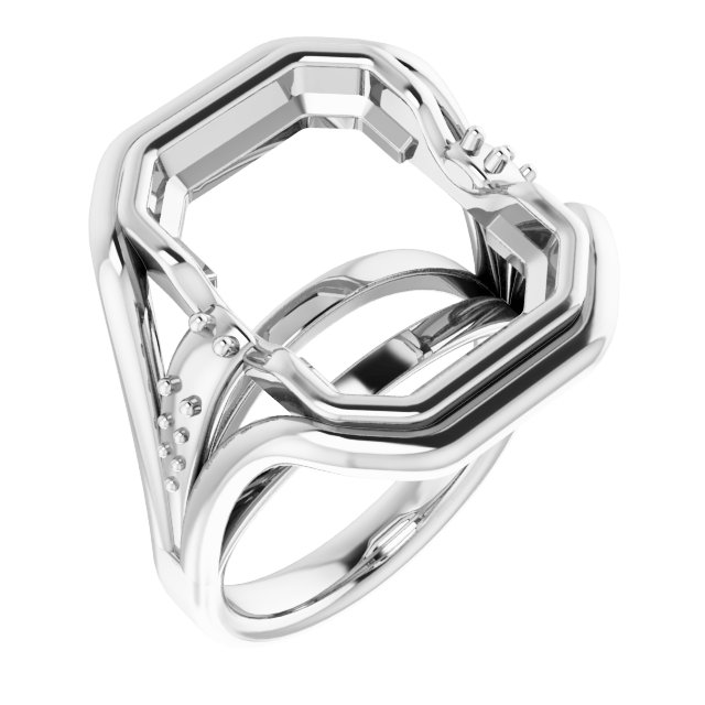 Bezel-Set Accented Ring