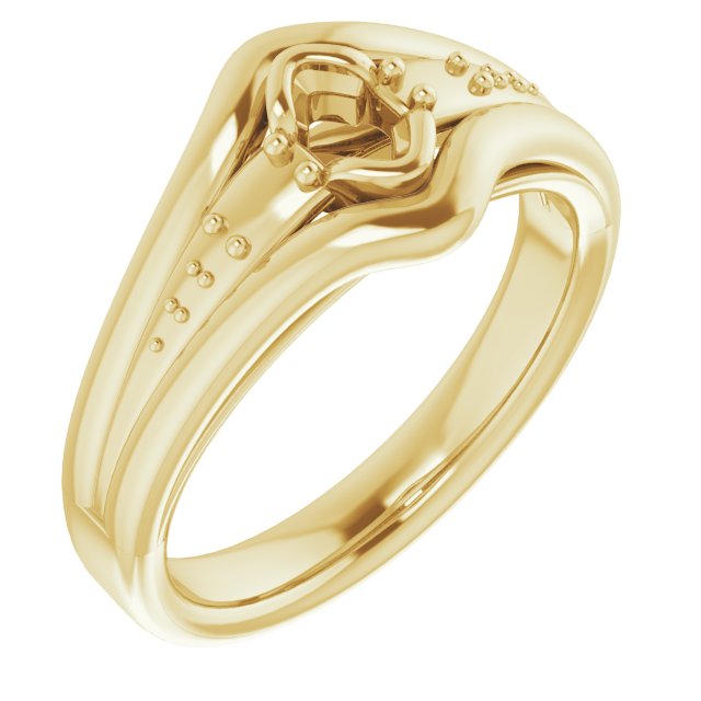 14k Yellow Gold