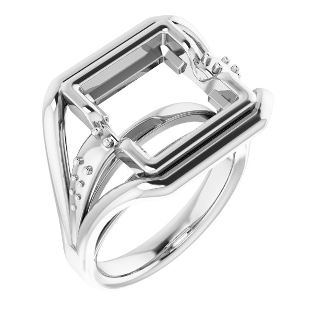 Bezel-Set Accented Ring