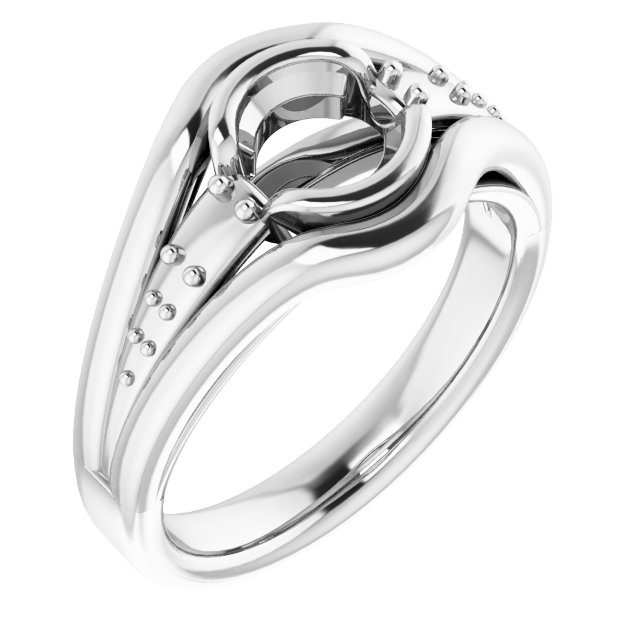 Bezel-Set Accented Ring
