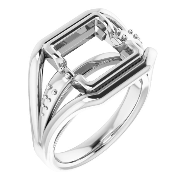 Bezel-Set Accented Ring