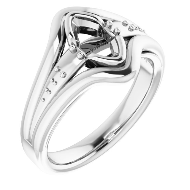 Bezel-Set Accented Ring
