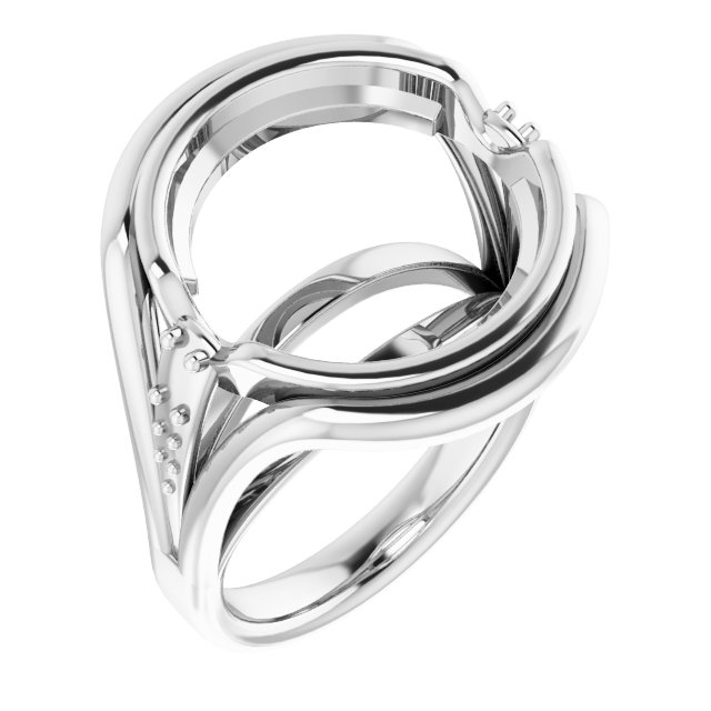 Bezel-Set Accented Ring