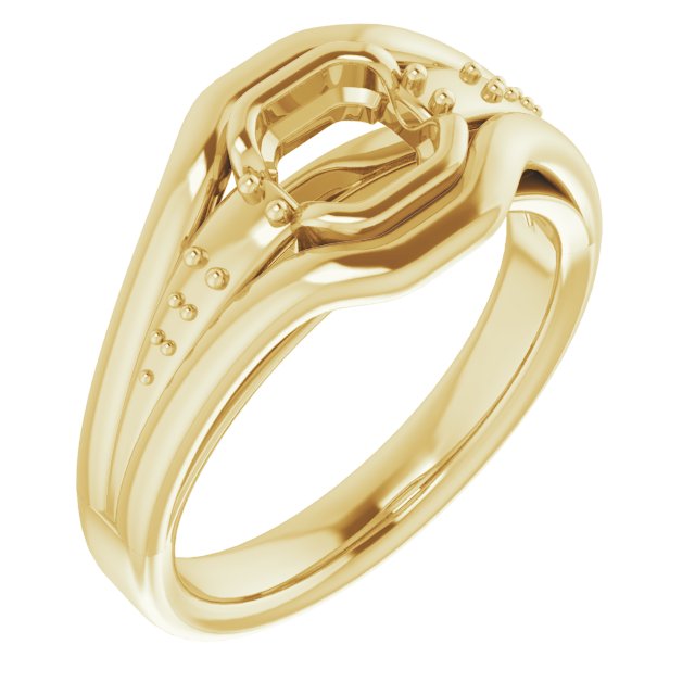 14k Yellow Gold