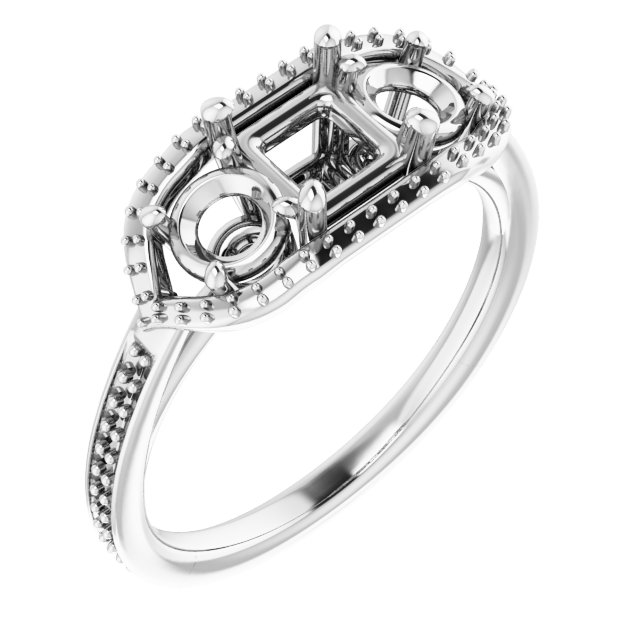 14k White Gold