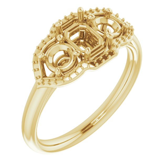 14k Yellow Gold
