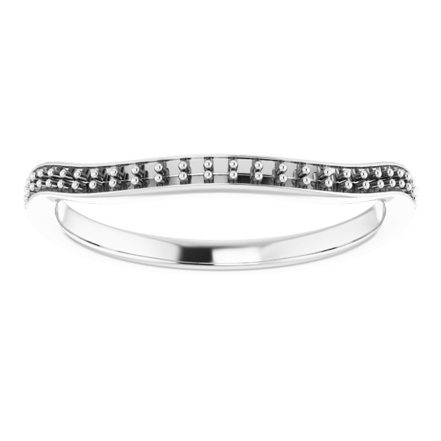 9x4.5 mm Marquise Wedding Band Mounting view 3