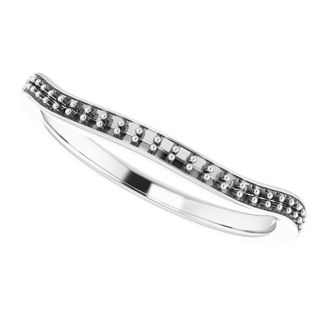 9x4.5 mm Marquise Wedding Band Mounting view 5