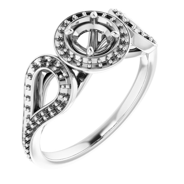Halo-Style Engagement Ring