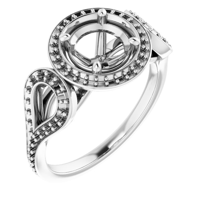 Halo-Style Engagement Ring