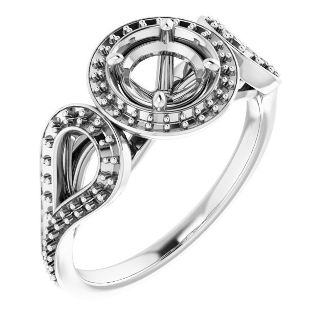 Halo-Style Engagement Ring