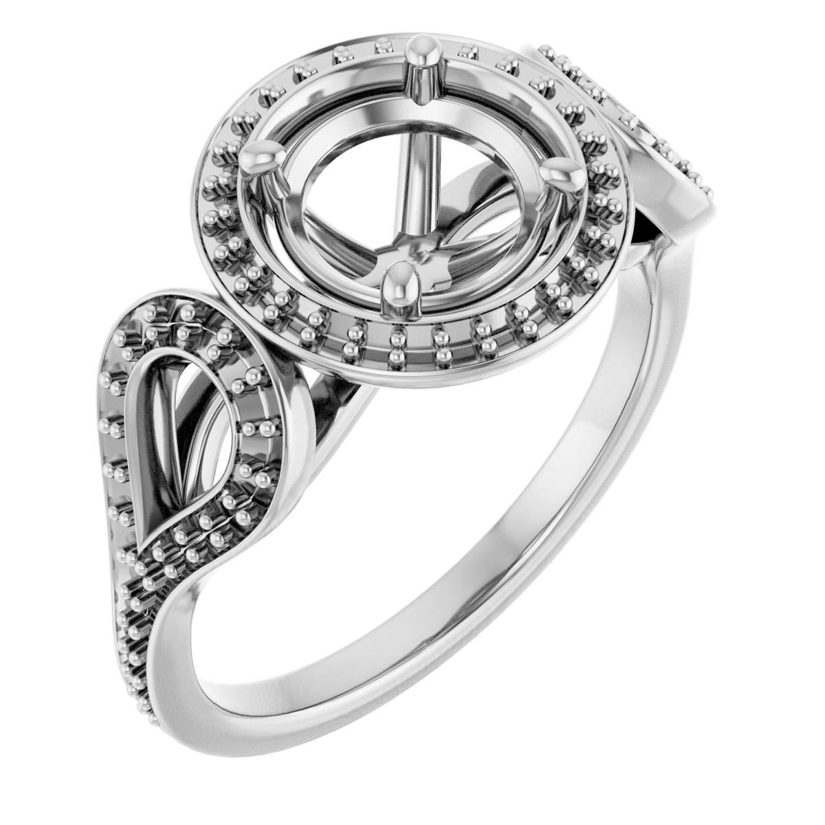Halo-Style Engagement Ring