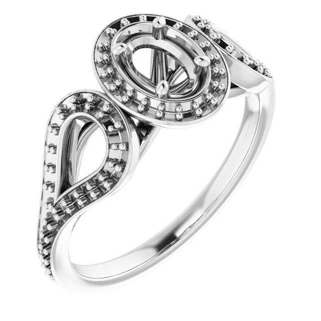 14k White Gold