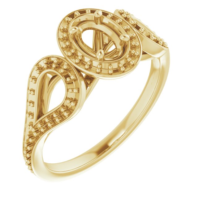 14k Yellow Gold